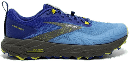 Brooks cascadia blue-surf-sulphur