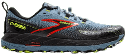 Brooks cascadia blue-black-yellow