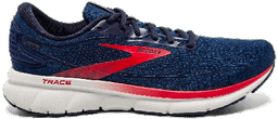 Brooks trace peacoat-grey-red