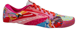 Brooks trace pink-blue-yellow