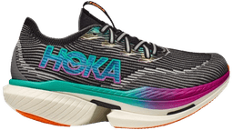 Hoka cielo x black-electricaqua