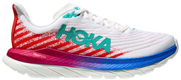 Hoka mach white-red