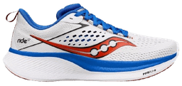 Saucony ride white-cobalt