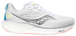 Saucony ride white-vizi