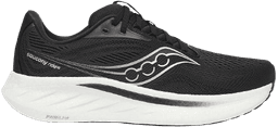 Saucony ride black-white