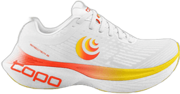 Topo Athletic cyclone white-sunset