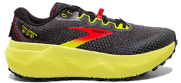 Brooks caldera 6 in BLACK/FIERY RED/YELLOW
